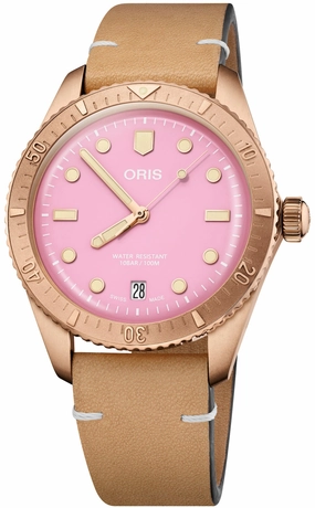 Oris Divers Sixty-Five Cotton Candy Lipstick Pink