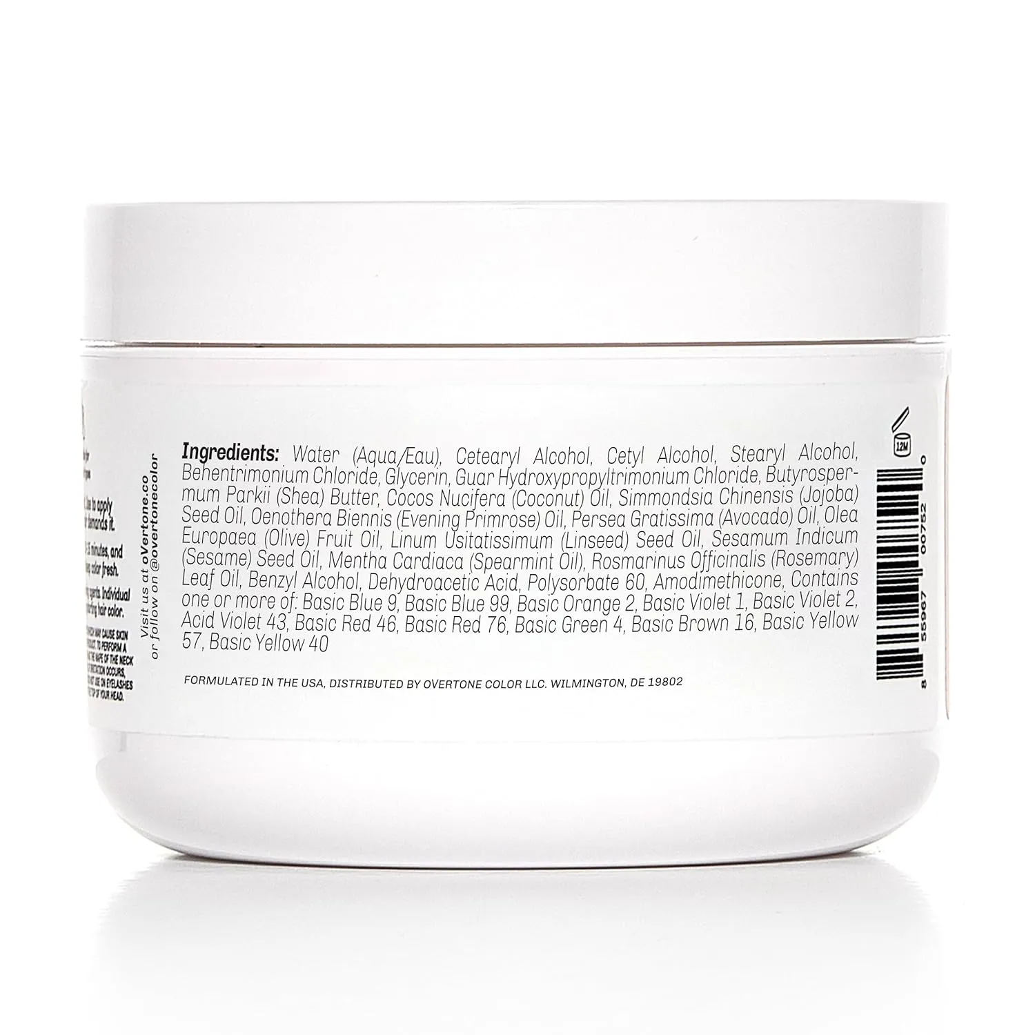 Overtone Color Depositing Semi-Permanent Hair Dye Conditioner - 8 oz For Natural & Color-Treated Hair, Moisturizing Shea Butter & Coconut Oil - Vegan & Cruelty-Free, Red For Brown is now Scarlet Red
