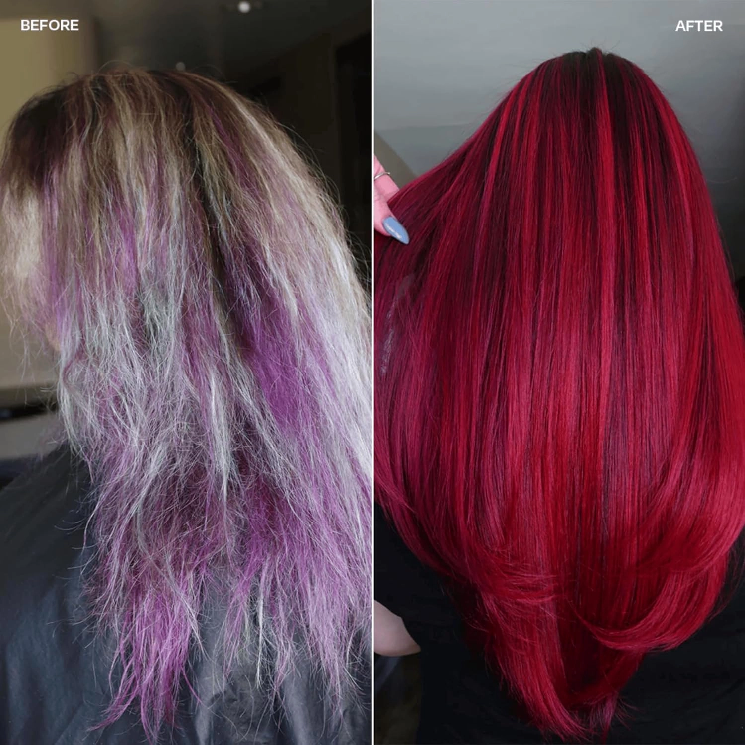 oVertone Color Depositing Conditioner - 8 oz, Extreme Pink, Semi Permanent Hair Color with Shea Butter & Coconut Oil - Vegan, Cruelty-Free