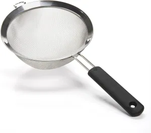 OXO Good Grips 8-Inch Double Rod Strainer, Black