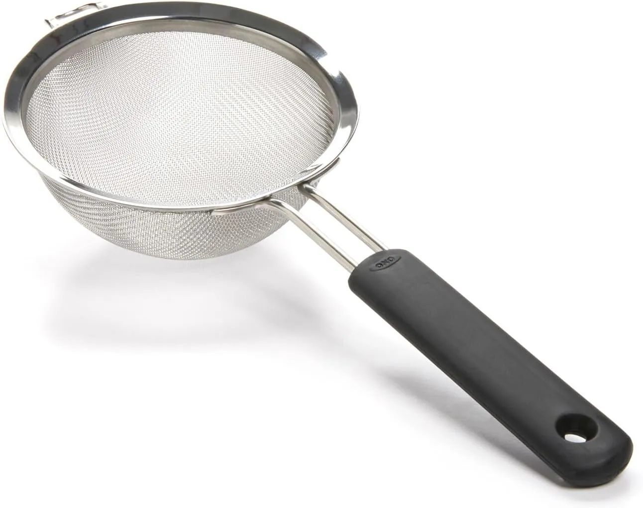 OXO Good Grips 8-Inch Double Rod Strainer, Black