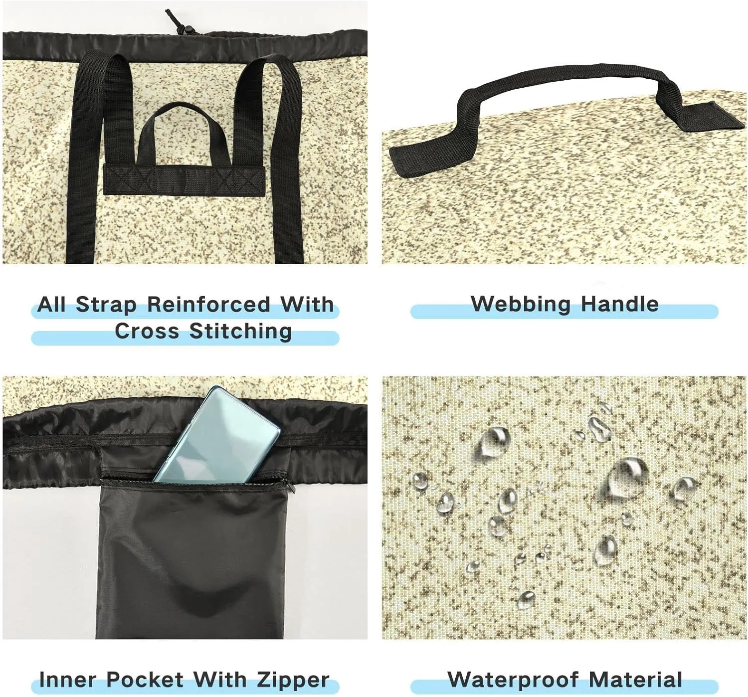 Oyihfvs Gold Golden Glitter and Glare Pattern Backpack Laundry Bag, Laundry Backpack with Shoulder Straps, Waterproof Nylon Clothes Hamper Bag for Men Women Yoga Backpack