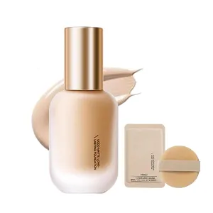 Panda Foundation, Panda Liquid Foundation, Moisturizing Light Foundation, Matte Long Lasting Foundation, Hydrating Waterproof Foundation, For All Skin Types (05# Moist-Brighten)