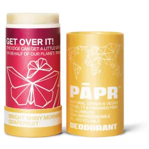PAPR - Nature Powered, Clinically Proven, All Natural Deodorant in Zero Waste Paper Packaging (Bright Shiny Morning)