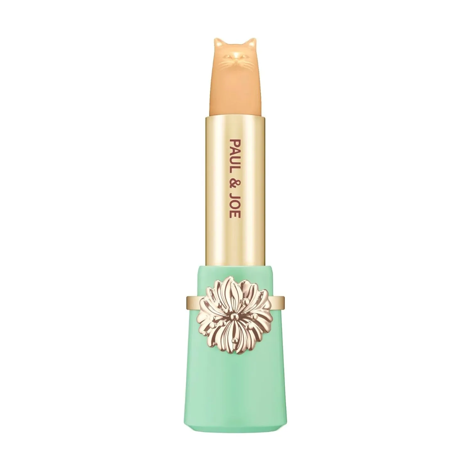 PAUL & JOE Tinted Lipstick, Cat-Shaped Lip Tint, Refill Only, Case sold separately, Long-Lasting, Moisturizing, Customizable Pink Shade with Cocoa Butter & Vitamin E, 0.09 oz