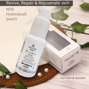 Pearly White Night Cream For Brightens Complexion