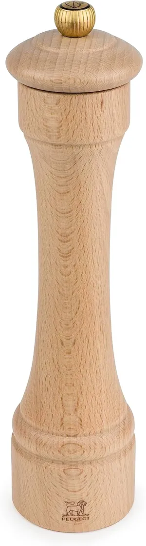 Peugeot Hostellerie 8.75 Inch Pepper Mill, Natural (806-1)