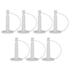 Polygem LCR Injection Ports for Concrete Repair, 7-Pack with Attached Caps, Use with LCR Injection Epoxy and Repair Paste