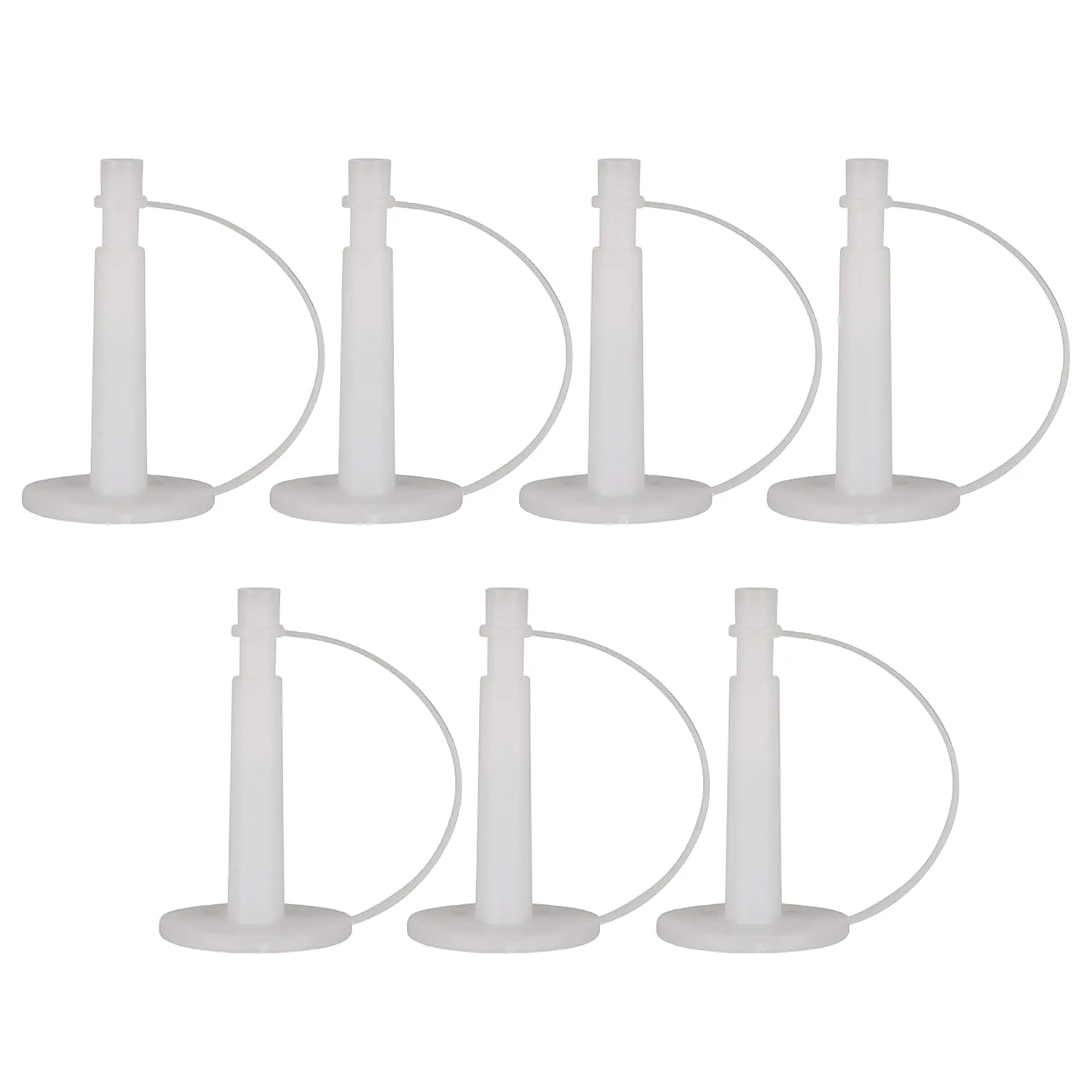 Polygem LCR Injection Ports for Concrete Repair, 7-Pack with Attached Caps, Use with LCR Injection Epoxy and Repair Paste