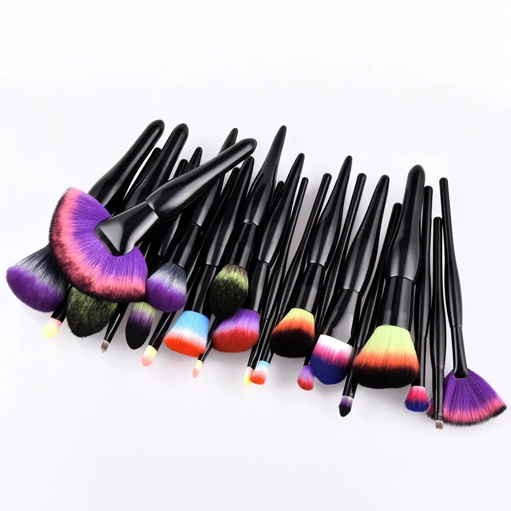 Powder Eyeshadow Lip Eyeliner 22Pcs Brush Tool Makeup Foundation Set Brushes Brush Lip Brush for Lipstick