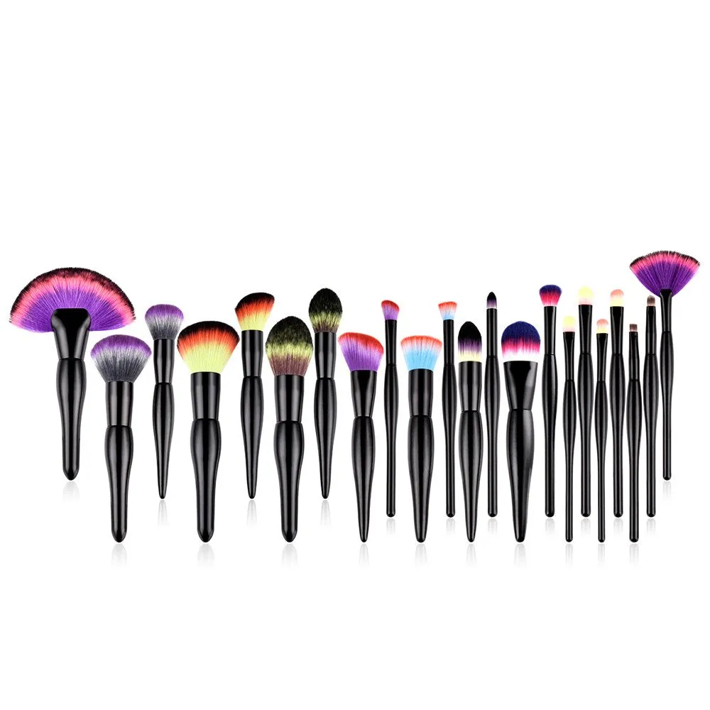 Powder Eyeshadow Lip Eyeliner 22Pcs Brush Tool Makeup Foundation Set Brushes Brush Lip Brush for Lipstick