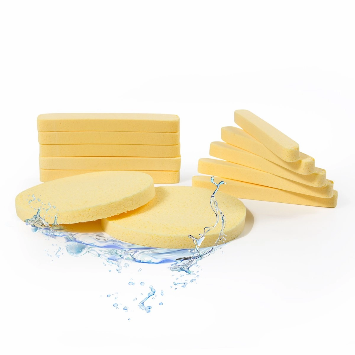 Premium Compress Sponge | 250 PCS