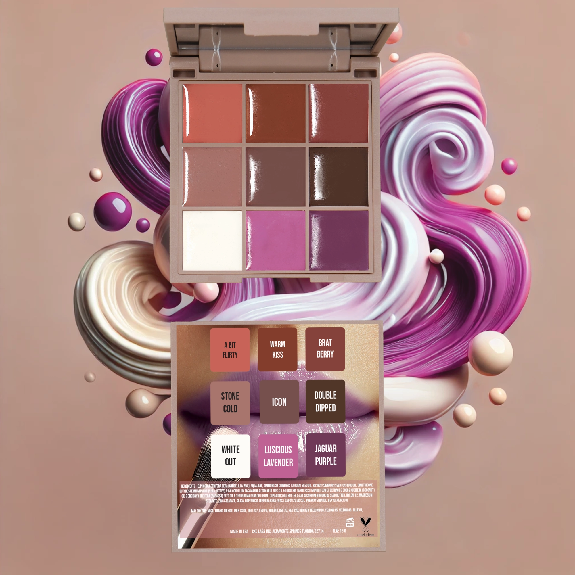ProSculpt Lips Vol.2 Creme Lipstick Palette