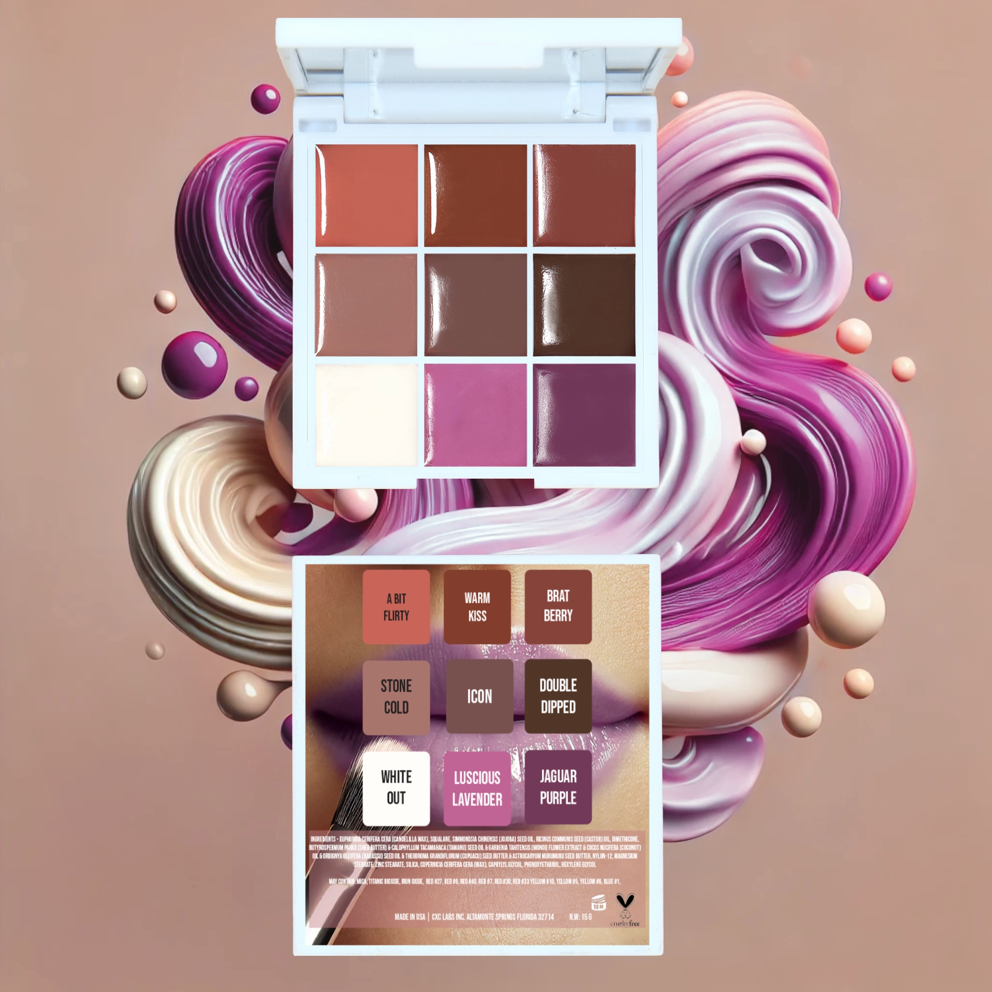ProSculpt Lips Vol.2 Creme Lipstick Palette