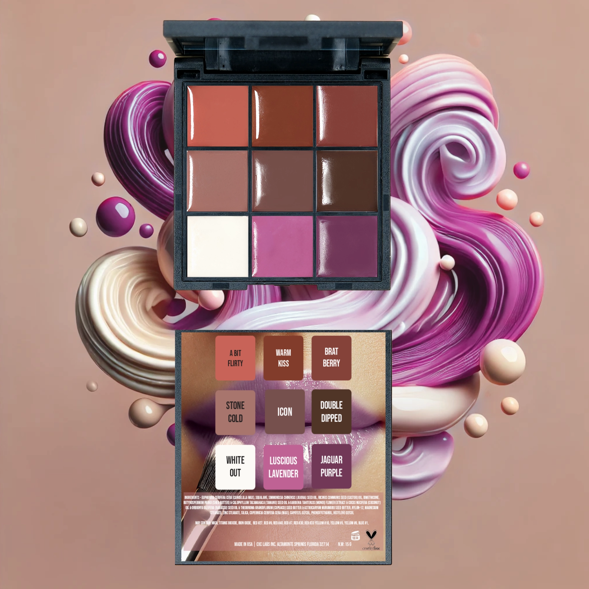 ProSculpt Lips Vol.2 Creme Lipstick Palette