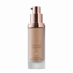 Pure Light Liquid Radiance Illuminator - Halo - Flawless Finish - Radiant Glow - Brightens & Evens Skin Tone - Blurs Dark Spots - With Vitamin E - 30 ml / 1.01 Oz