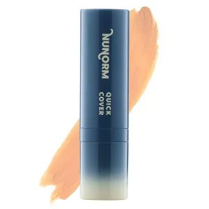 Quick Cover Stick | Lightweight Foundation   Concealer For Men's Skin | Face   Body | 17 Shades | Instantly Covers Blemishes | Natural Matte Finish | Cruelty-Free   Vegan | Portable (Pecan)