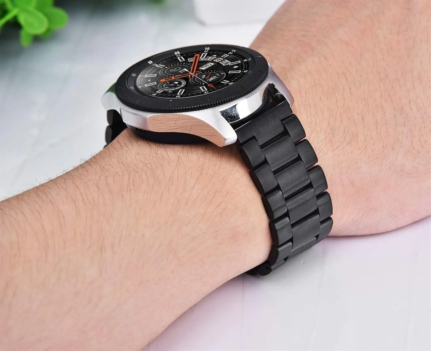 Quick Release Stainless Steel Metal Strap 18mm20mm22mm Unisex Strap Folding Buckle