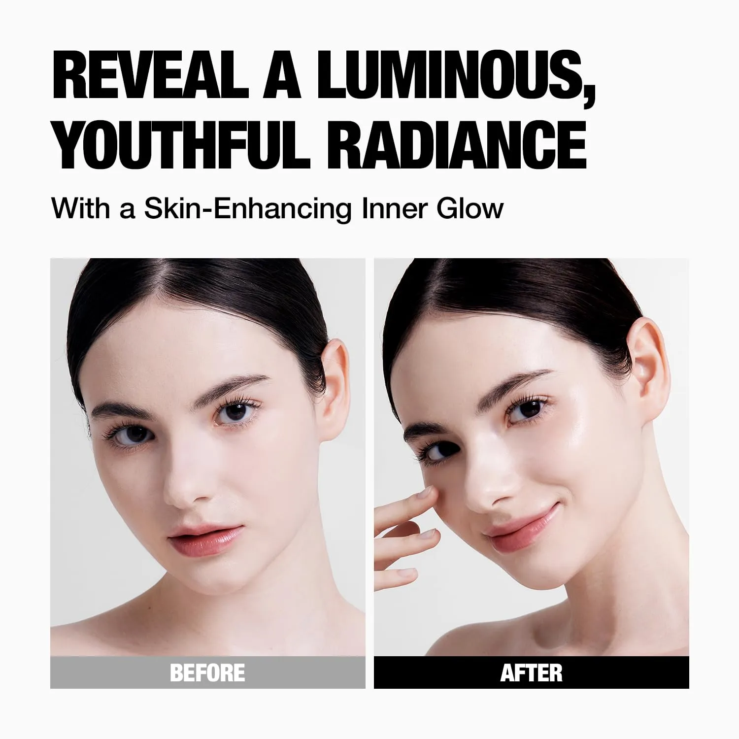 Radiance Fit Serum Foundation - Flawless Coverage, Dewy finish, Long-lasting, Lightweight, Korean Makeup,1.05 Oz. (N2.5 Amber, 1.05 Oz.)