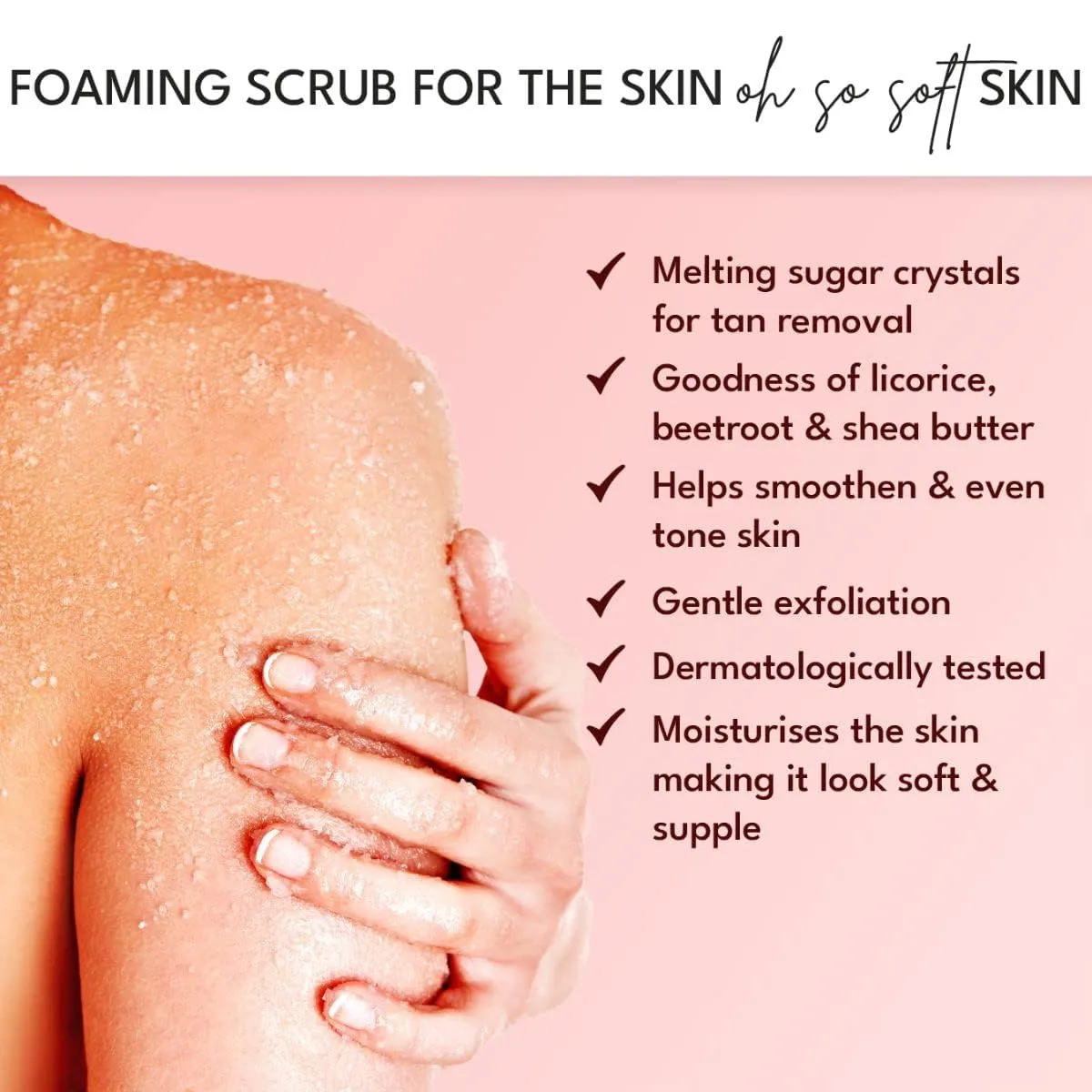 Radiant Glow Sugar Scrub - Natural Exfoliation & Moisturizer, Unveil Your Skin’s Natural Beauty, 8oz