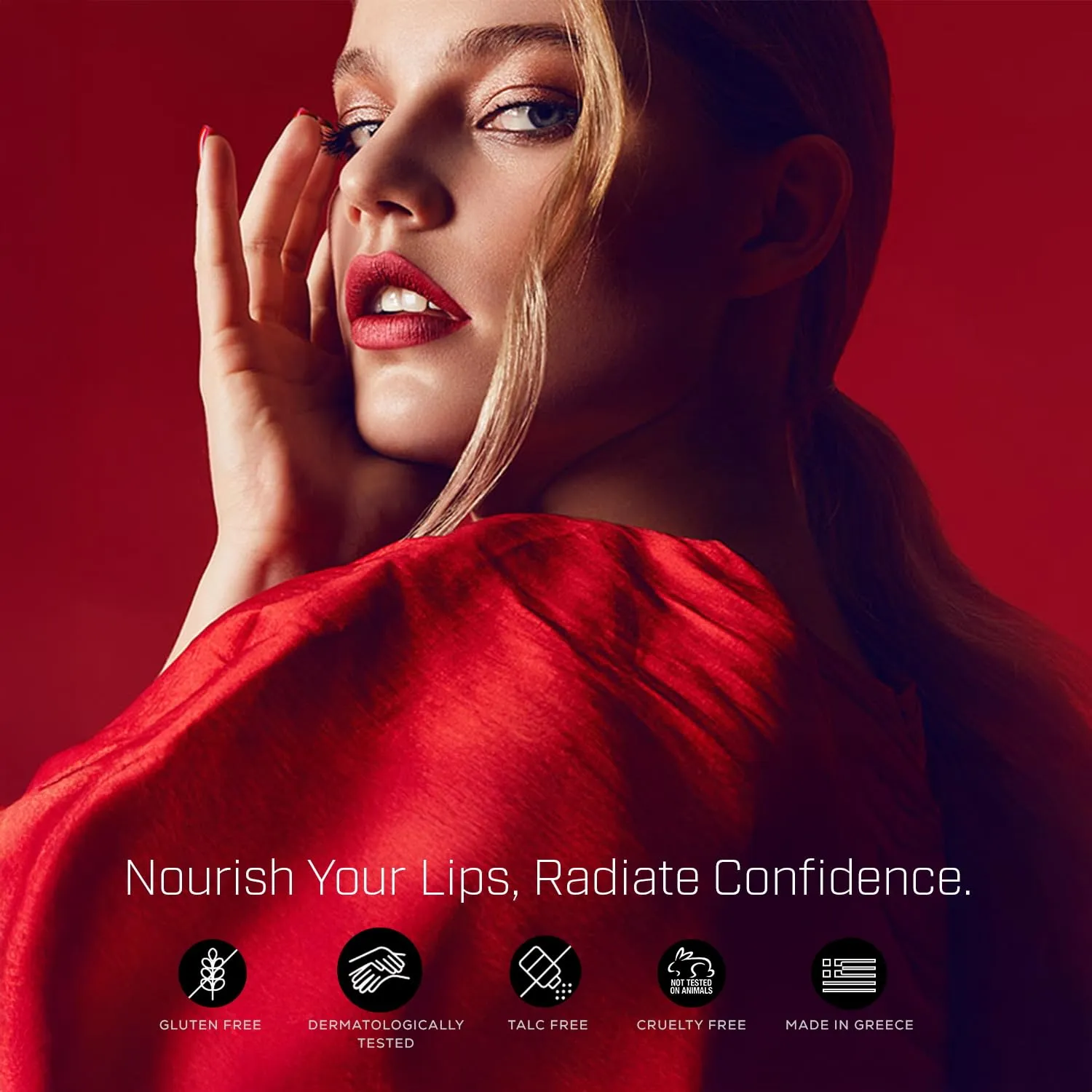 Radiant Professional Advanced Care Lipstick - Ultra Nourishing, Moisturizing Long Lasting Lipstick With Vitamin E- UVA UVB Filters - MATTE - Mellow (200)