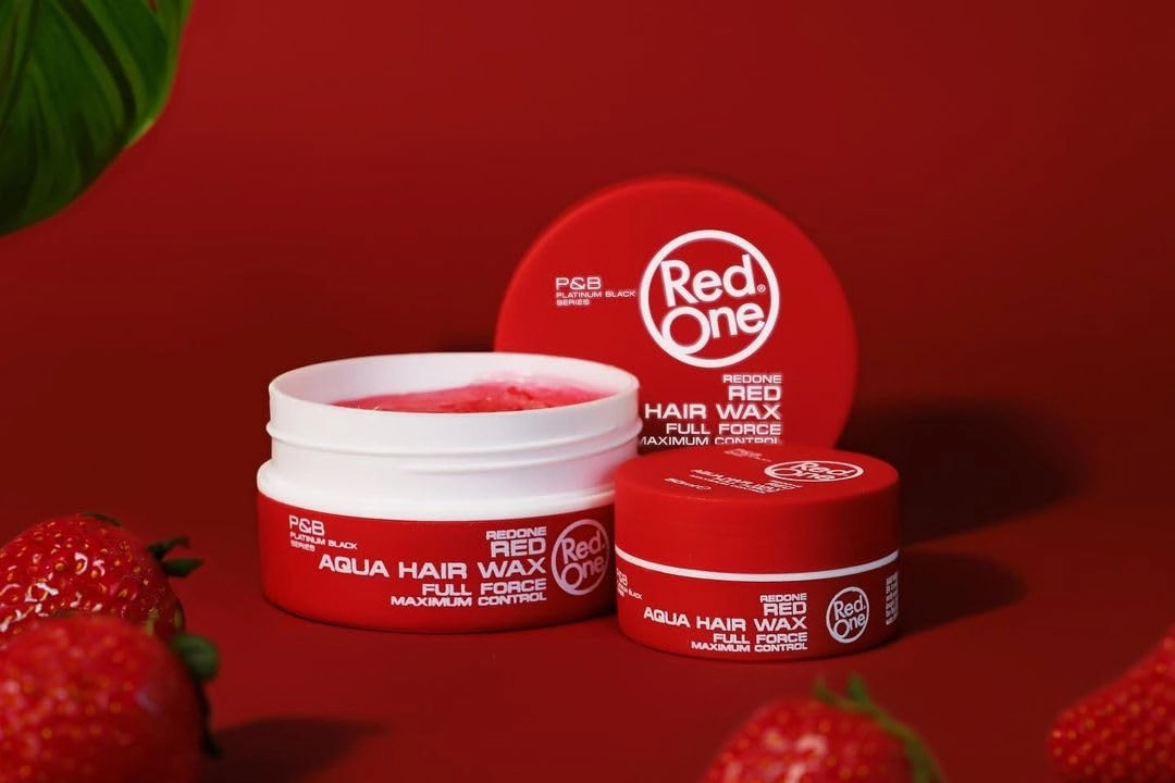 RedOne Aqua Hair Wax Maximum Hold Full Force Hair Gel, 150ml (6 pack) RED