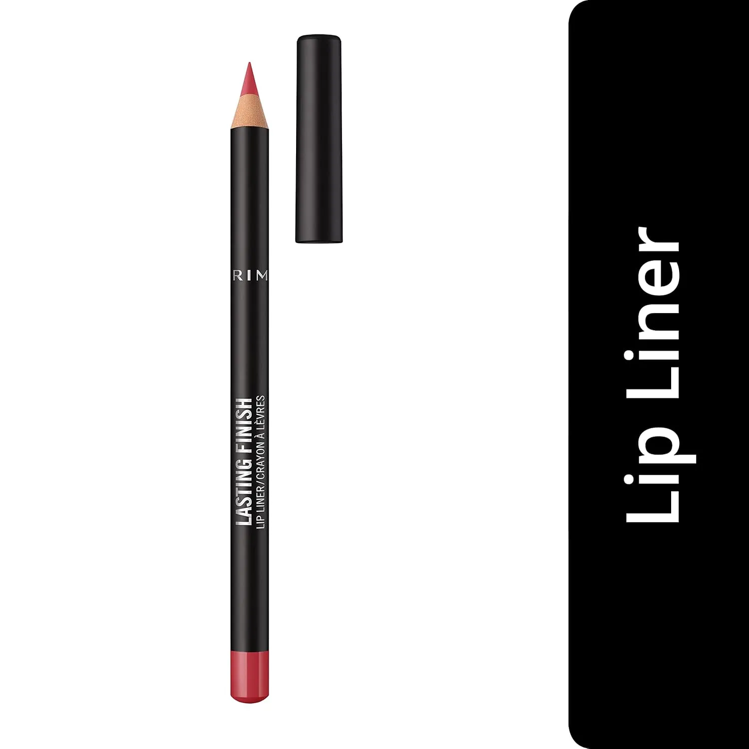 Rimmel Lasting Finish 8HR Lip Liner, 195 Sunset Pink, Shelf Pack of 3