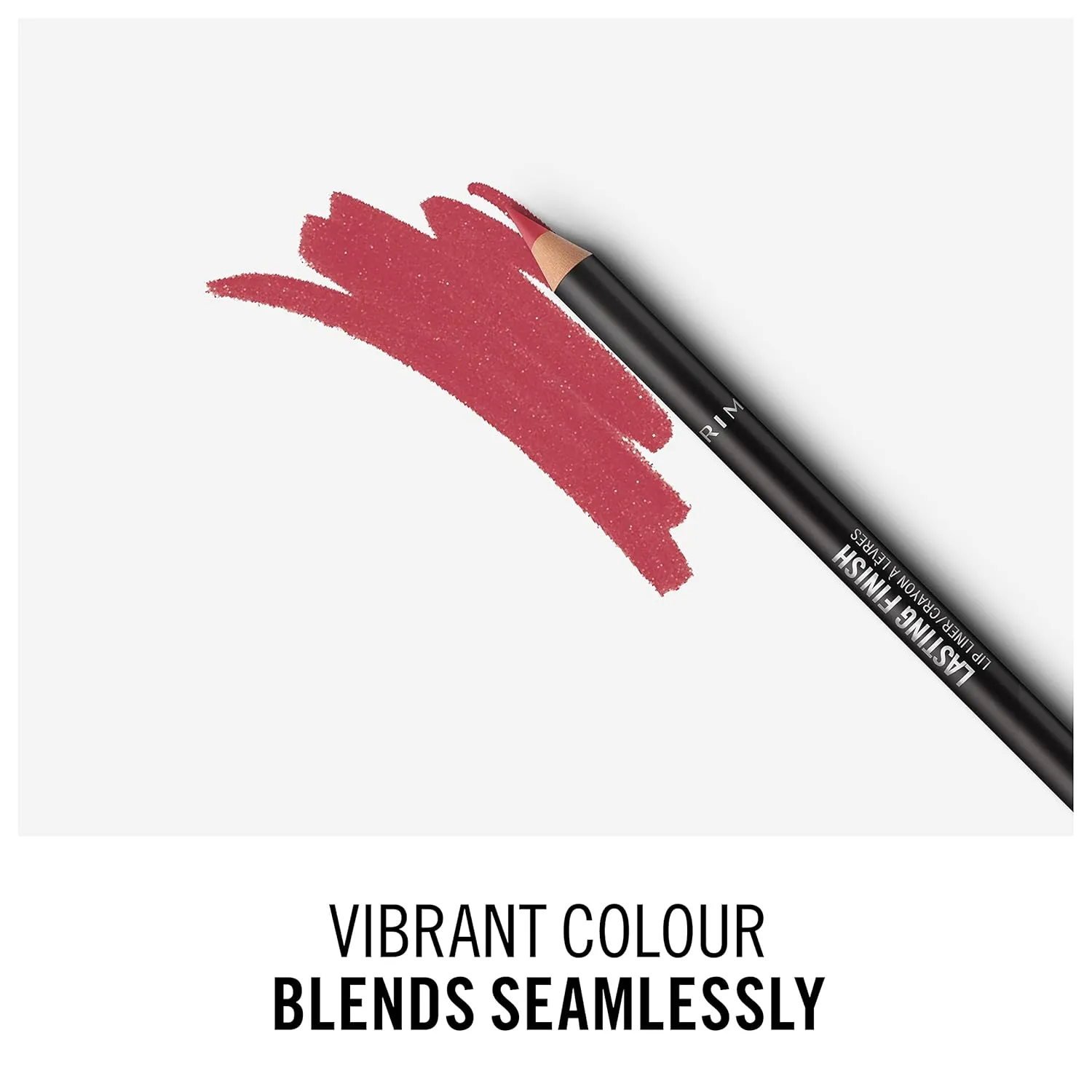 Rimmel Lasting Finish 8HR Lip Liner, 195 Sunset Pink, Shelf Pack of 3