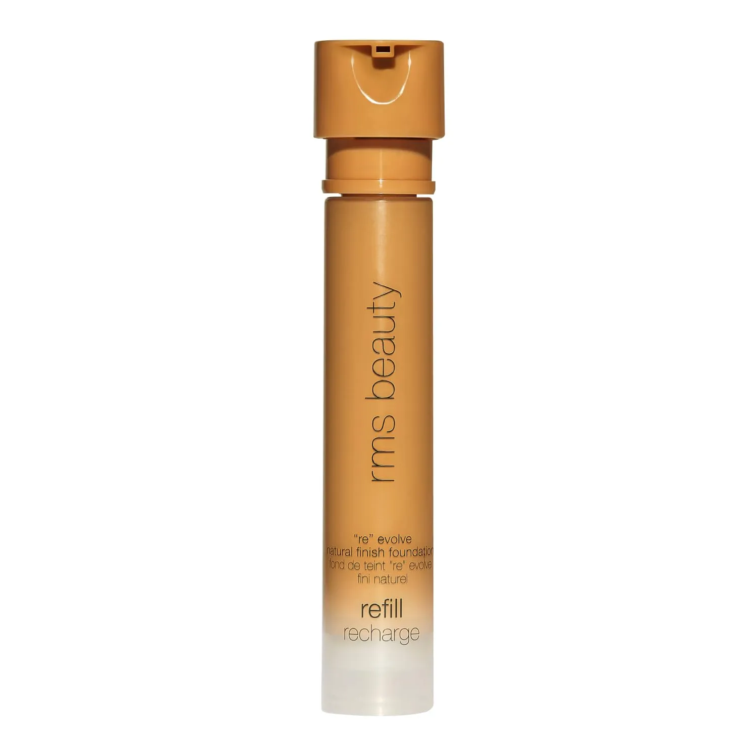 RMS Beauty ReEvolve Natural Finish Foundation - Liquid Foundation Face Makeup, Makeup Foundation Skin Tint, Refillable Foundation Pump Make Up