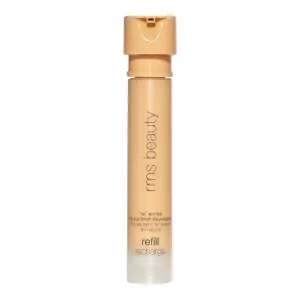 RMS Beauty ReEvolve Natural Finish Foundation - Liquid Foundation Face Makeup, Makeup Foundation Skin Tint, Refillable Foundation Pump Make Up