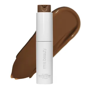 RMS Beauty ReEvolve Natural Finish Foundation - Liquid Foundation Face Makeup, Makeup Foundation Skin Tint, Refillable Foundation Pump Make Up