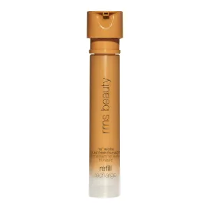 RMS Beauty ReEvolve Natural Finish Foundation - Liquid Foundation Face Makeup, Makeup Foundation Skin Tint, Refillable Foundation Pump Make Up