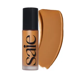 Saie Glowy Super Skin Tint Liquid Foundation - Hydrating Serum Foundation with Lightweight, Medium Coverage - Formulated with Hyaluronic Acid to Hydrate, Brighten and Plump - Shade 27 (1.01 oz)