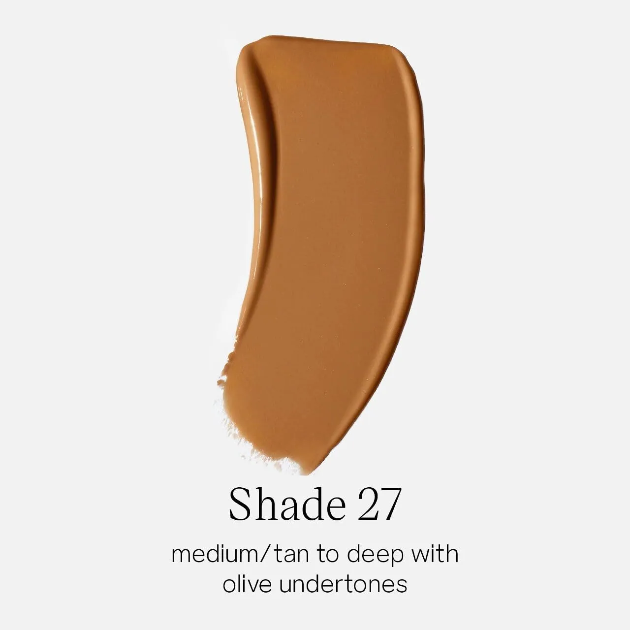 Saie Glowy Super Skin Tint Liquid Foundation - Hydrating Serum Foundation with Lightweight, Medium Coverage - Formulated with Hyaluronic Acid to Hydrate, Brighten and Plump - Shade 27 (1.01 oz)