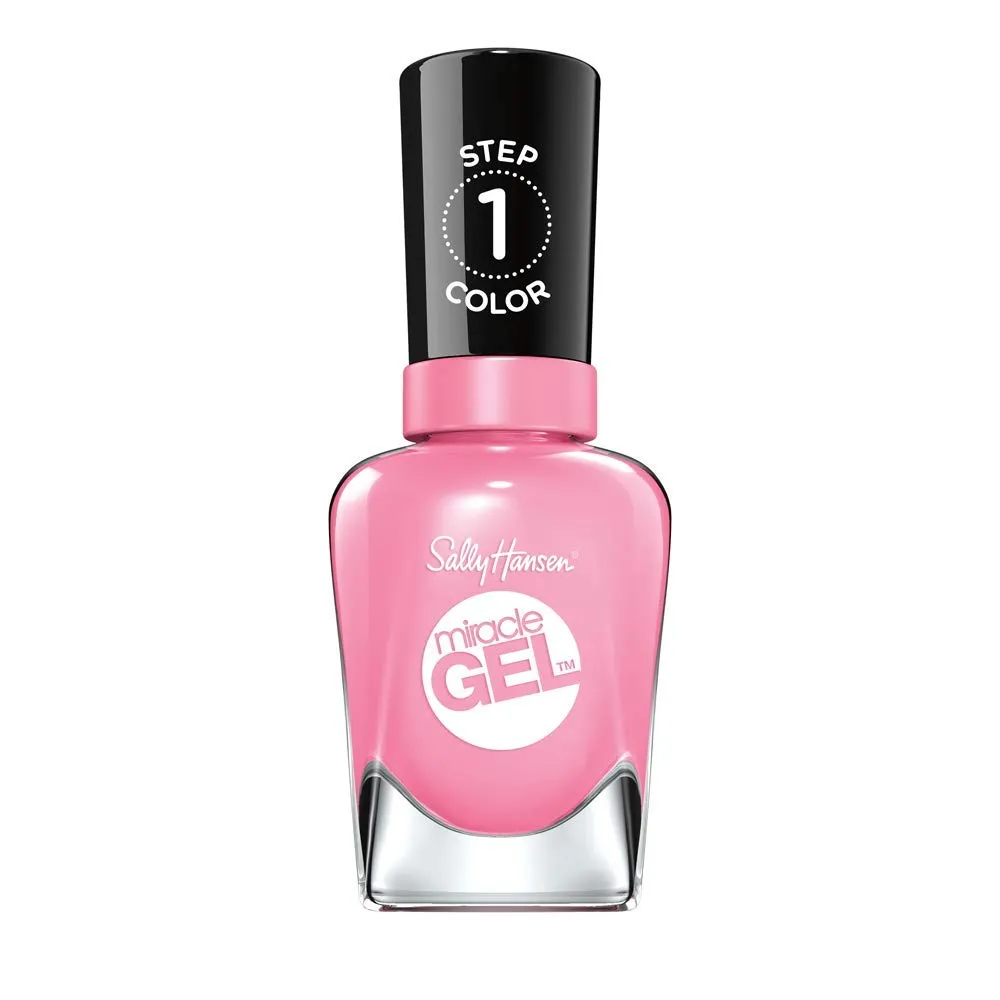 Sally Hansen Miracle Gel Nail Polish, Shade Pink Cadillaquer #269 (Pack of 2)
