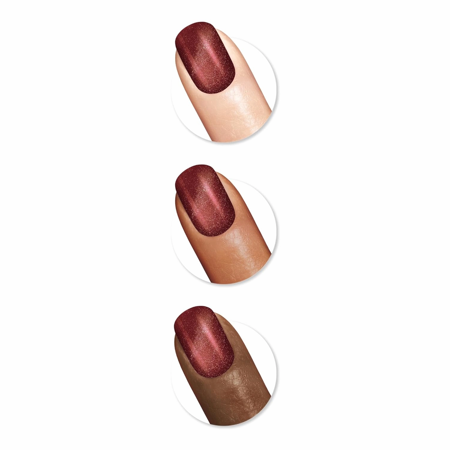 Sally Hansen Miracle Gel, Holiday Duo, Quick Dry, Long Lasting, Opaque, Shimmery Duo Pack Nail Polishes