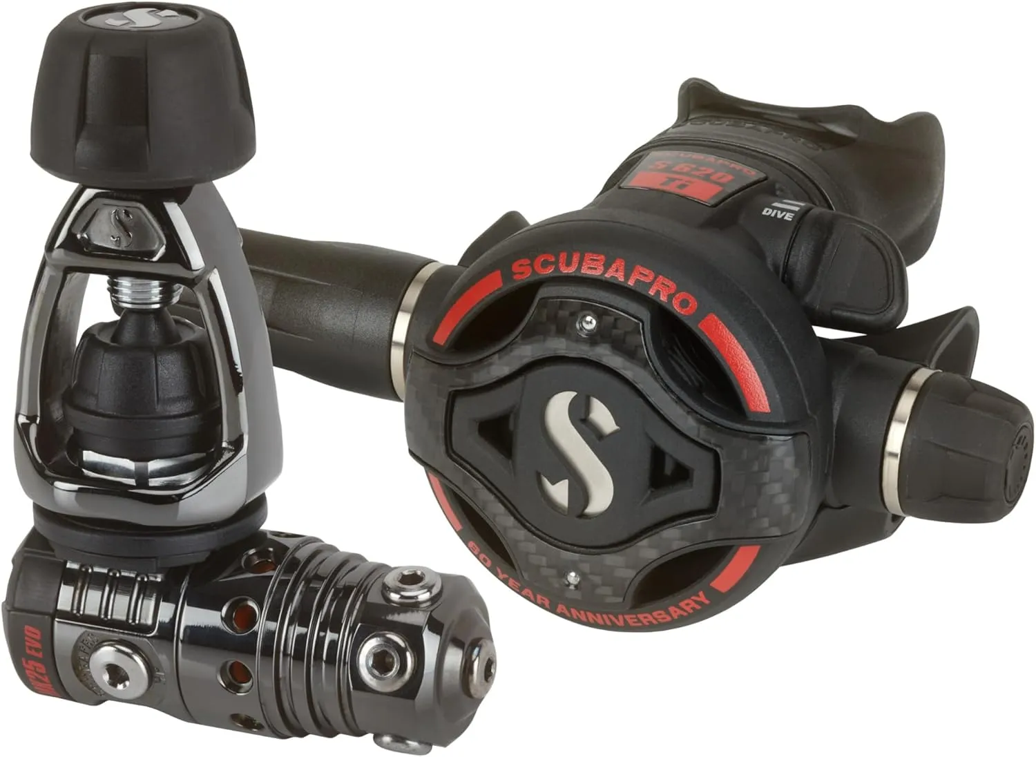 SCUBAPRO MK25 EVO INT/S620 Ti Dive Regulator System, 60th Anniversary