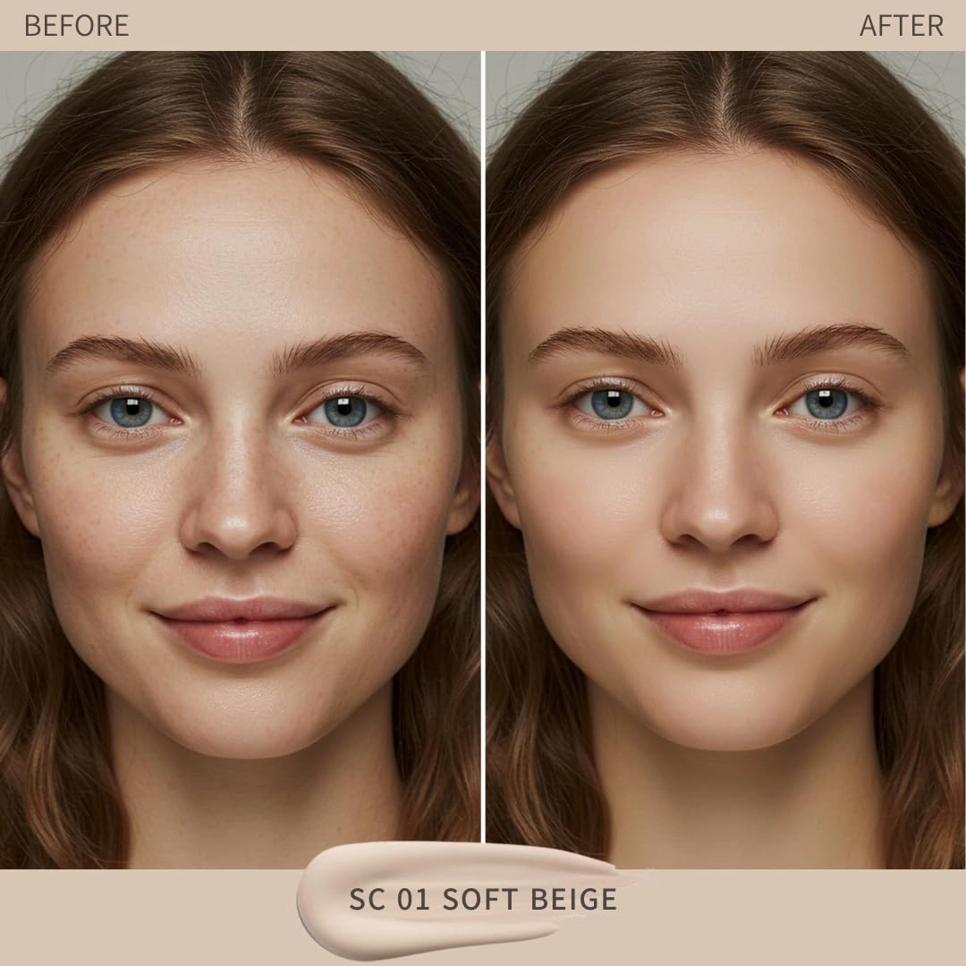 Seamless Fit Foundation Duo in SC01 Soft Beige