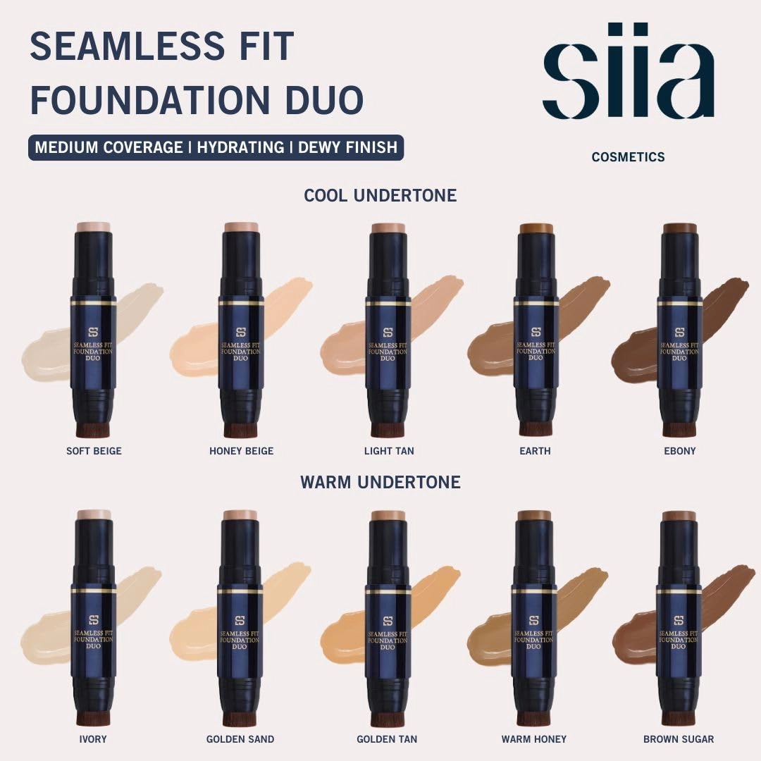 Seamless Fit Foundation Duo in SC01 Soft Beige