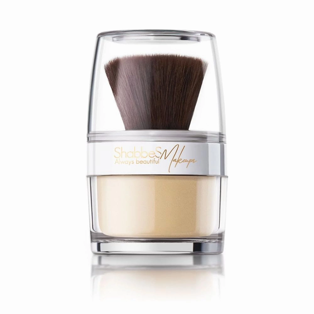 Shabbes Makeup Mineral Powder Makeup for Shabbos MINERAL FOUNDATION Long Lasting Premium Quality Eco Friendly Chemical Free Gluten Free Cruelty Free Perfume Free 100% Natural (LIGHT BEIGE 02, 8 GM)