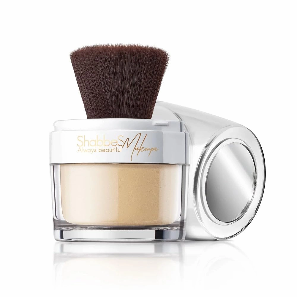 Shabbes Makeup Mineral Powder Makeup for Shabbos MINERAL FOUNDATION Long Lasting Premium Quality Eco Friendly Chemical Free Gluten Free Cruelty Free Perfume Free 100% Natural (LIGHT BEIGE 02, 8 GM)
