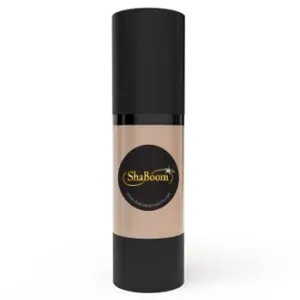 ShaBoom Beauty Natural Moisturizing Jojoba Liquid Foundation, Paraben, Fragrance, and Cruelty Free (Cafe-Au-Lait)