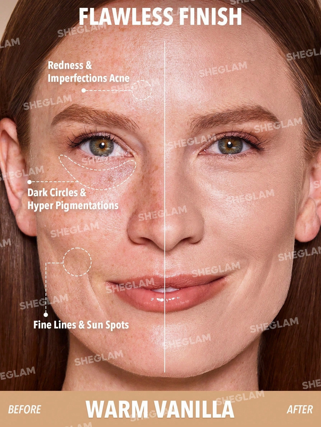 sheglam skin magnet high coverage foundation stick