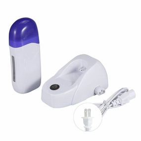 Sonew 3 Types Wax Warmer, Portable Cartridge Wax Depilatory Roller Heater, Hair Removal Machine for Body, Face, Armpits, Legs, Bikini Line, Unisex