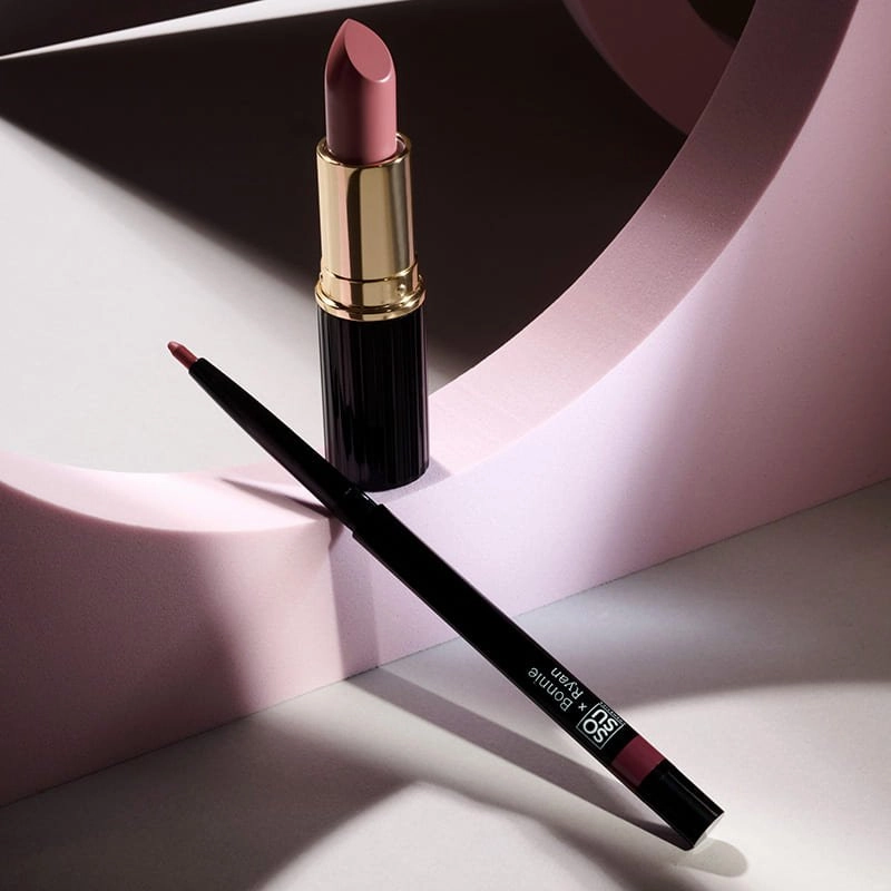 SOSU Cosmetics x Bonnie Ryan Lip Kit #3 Mauve Pink Discontinued