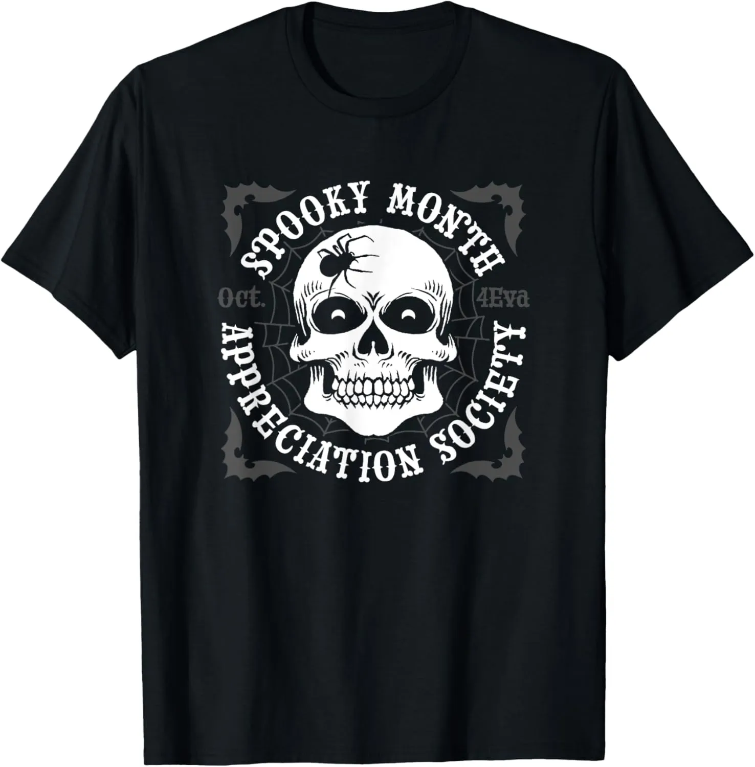 Spooky Month Appreciation Society October Forever Halloween T-Shirt