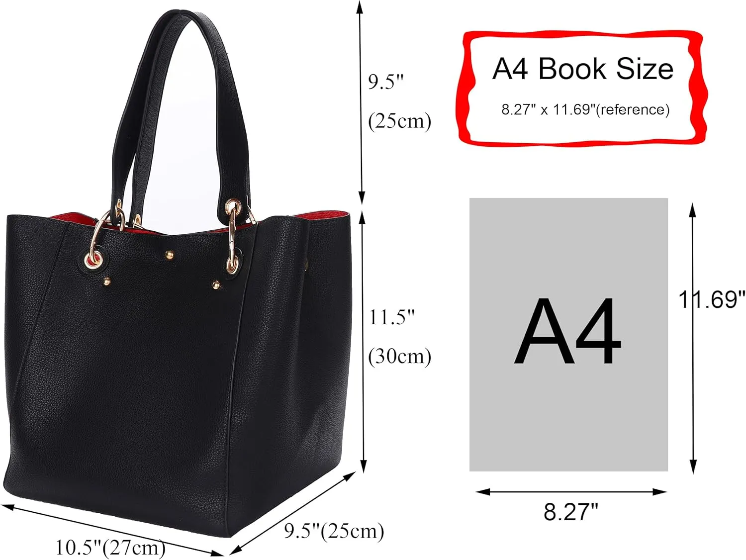sqlp Large Work Tote Bag for Women Designer Purses and Handbags Big Bucket bags Ladies Travel Crossbody Purse