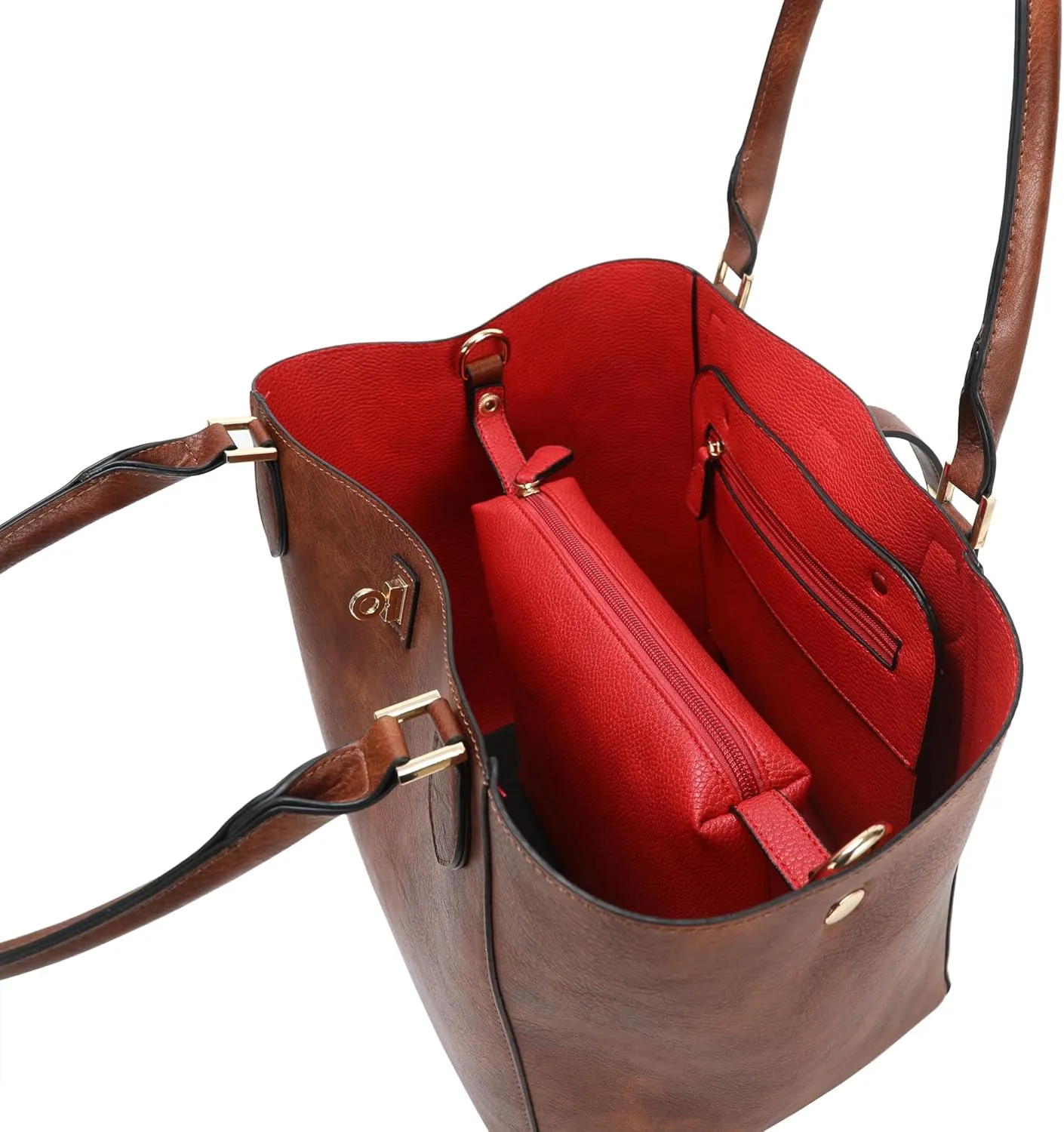 sqlp Large Work Tote Bag for Women Designer Purses and Handbags Big Bucket bags Ladies Travel Crossbody Purse