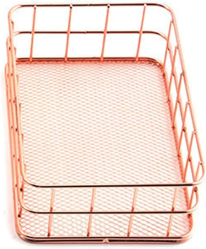 Storage Basket Golden Iron Storage Basket Multifunctional Wire Mesh Desktop Storage Organizer For Home(black-JoJo's Bizarre Adventure1)