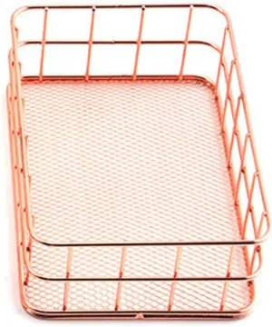 Storage Basket Golden Iron Storage Basket Multifunctional Wire Mesh Desktop Storage Organizer For Home(black-JoJo's Bizarre Adventure1)